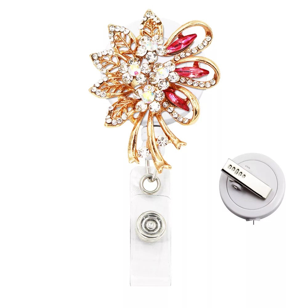 Rhinestone Badge Reels