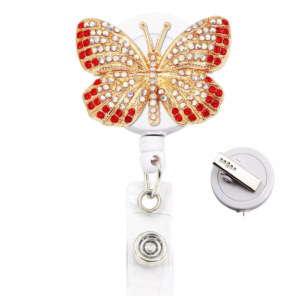 Rhinestone Badge Reels