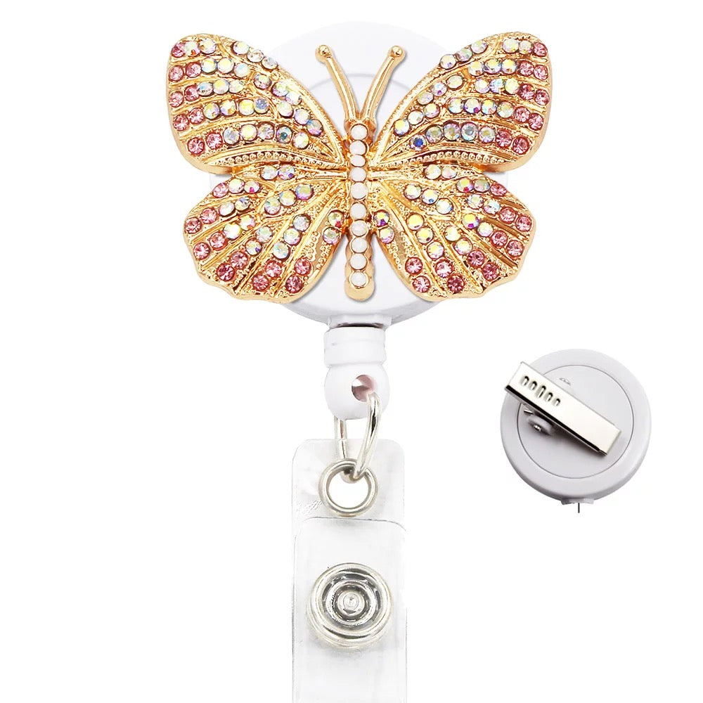 Rhinestone Badge Reels